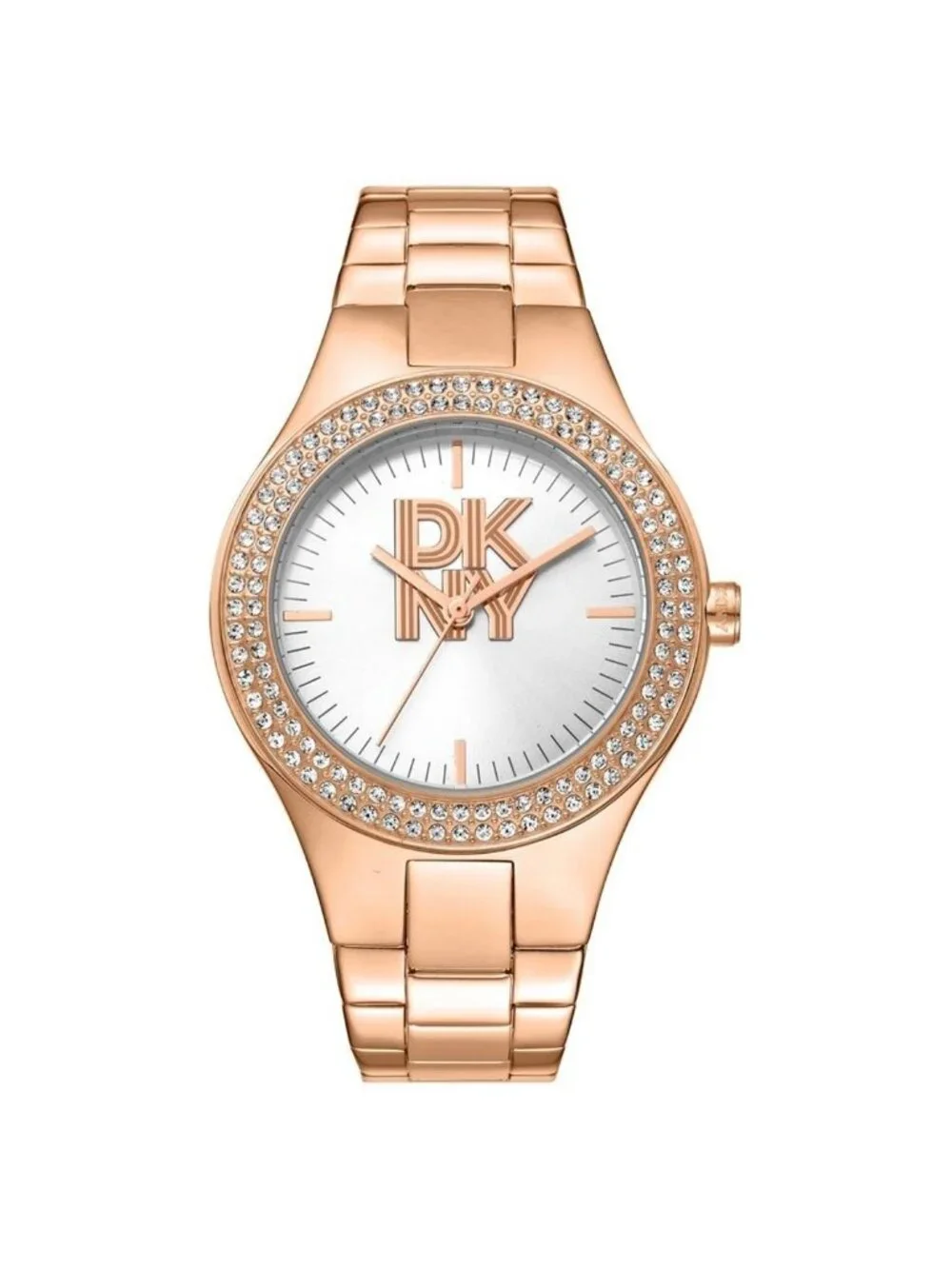 NWT DKNY Fashion Silver-tone Dial Ladies Watch